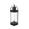 Z-Lite Roundhouse 1 Light Outdoor Post Mount Fixture, Black And Clear Seedy 569PHXL-BK - alternate 2